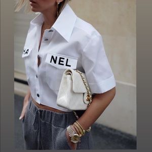 Chanel letters top (black)